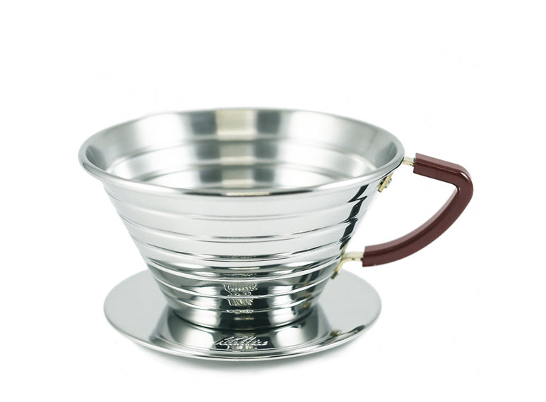 Large Wave 185 Stainless Steel Dripper by Kalita – Sweet Maria's