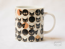 Cat Eyes Mug from Japan