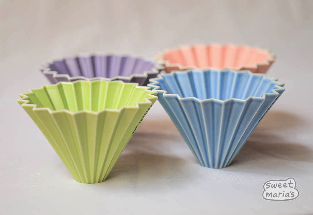 Origami Ceramic Dripper -Medium – Sweet Maria's