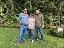 Flowering coffee plant at Finca Miravalles.