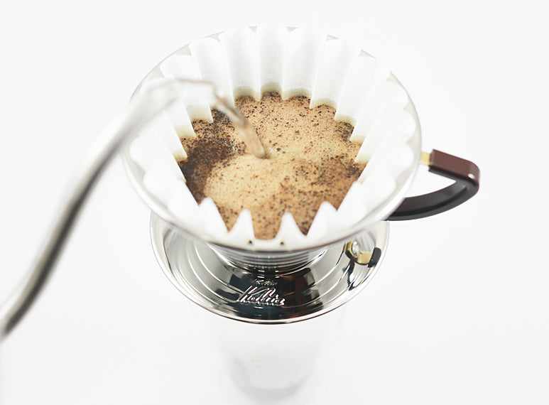 Large Wave 185 Stainless Steel Dripper by Kalita – Sweet Maria's