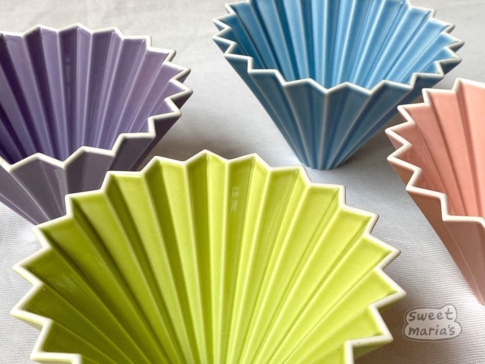 Origami Ceramic Dripper -Medium – Sweet Maria's