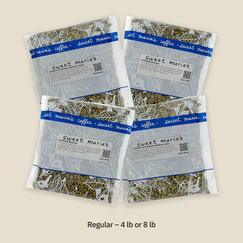 Regular Green Coffee Sampler – Sweet Maria's