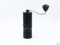 Easy Adjust Hand Grinder with SS Burrs in Black