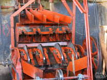 Four disc pulper used to remove the outer fruit from the coffee seeds at Chinga Factory, Nyeri.