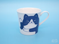 Tuxedo Cat Nap Mug, 9 ounce, Made in Japan