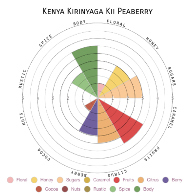 Kenya Kirinyaga Kii Peaberry