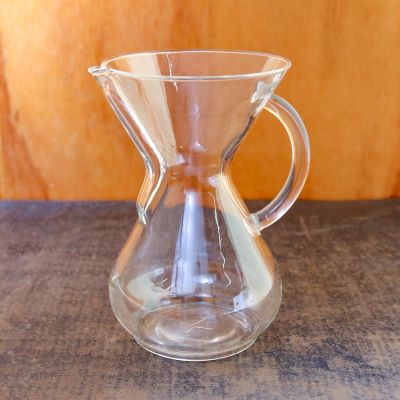 The Chemex 6 Cup Glass Handle Coffee Brewer