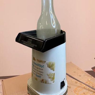 Glass Chimney for Air Popper Roasting