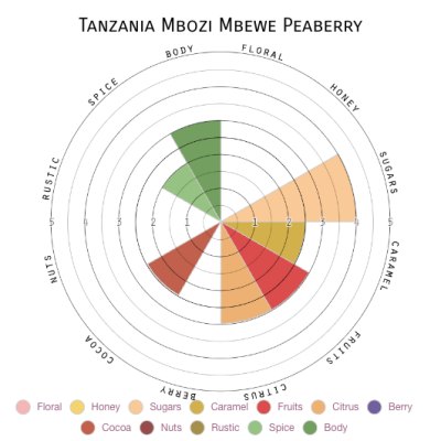 Tanzania Mbozi Mbewe Peaberry