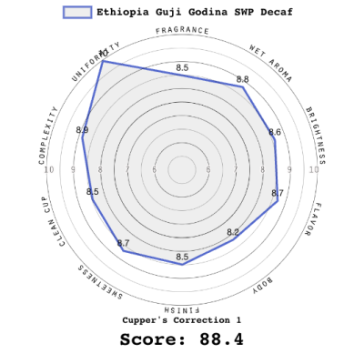 Ethiopia Guji Godina SWP Decaf