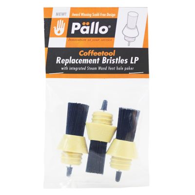 Pallo Plastic Bristle Replacement - 3 pack
