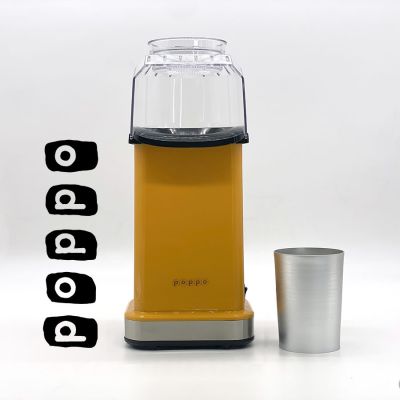 Poppo Air Popcorn Kit with Coffee Roasting Sleeve, Low cost option roasts 1/4 pound of coffee