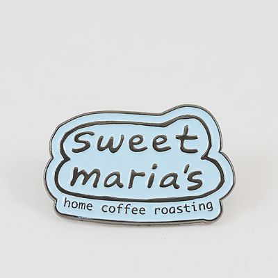 Sweet Maria's Bubble Logo Lapel Pin - Blue