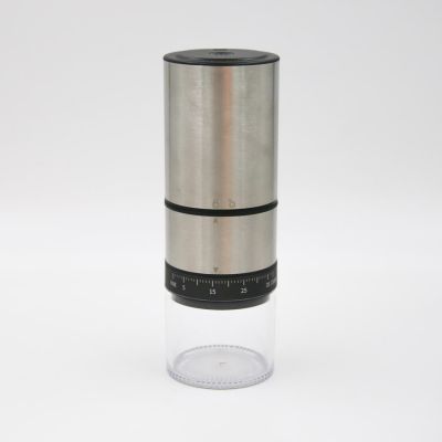 Cordless Electric Grinder with SS Burrs - Silver