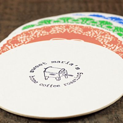 Sweet Maria's Drink Coasters - pack of 4