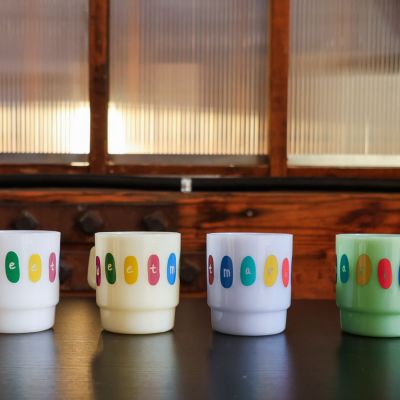 Sweet Maria's Milk Glass Mug