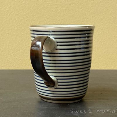 Antique Kimono Ceramic Mug