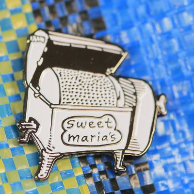 Vintage Roaster Enamel Lapel Pin