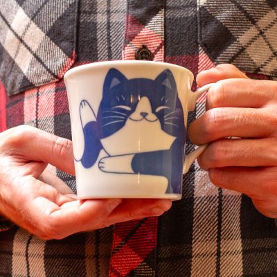 Tuxedo Cat Nap Mug