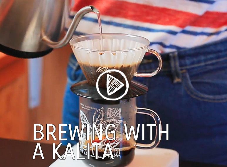 Dripper Kalita Wave 185 En Verre - Pour 2 à 4 Tasses De Café, Import Japon