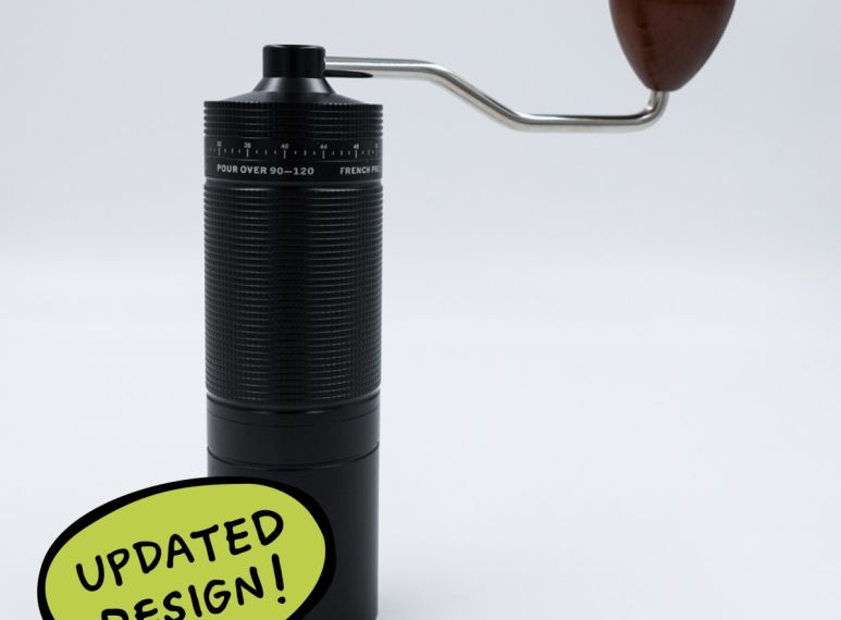 Coffee Hand Grinder with SS Burrs - Black
