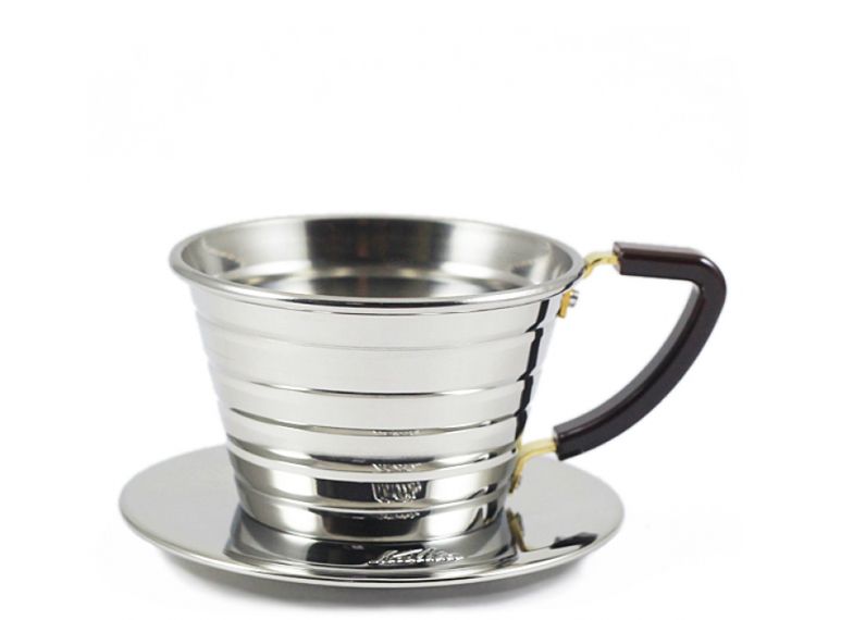 Kitchen Kalita Stainless Steel Wave 155 Coffee Dripper Size Silver Cups Dining