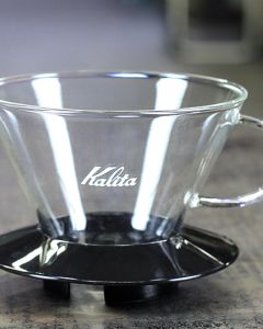 Wave Glass Dripper by Kalita