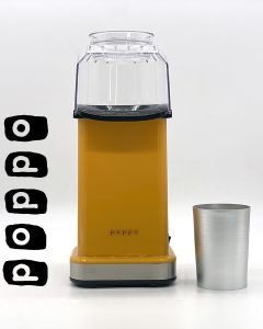 Poppo Air Popcorn Kit with Coffee Roasting Sleeve, Low cost option roasts 1/4 pound of coffee